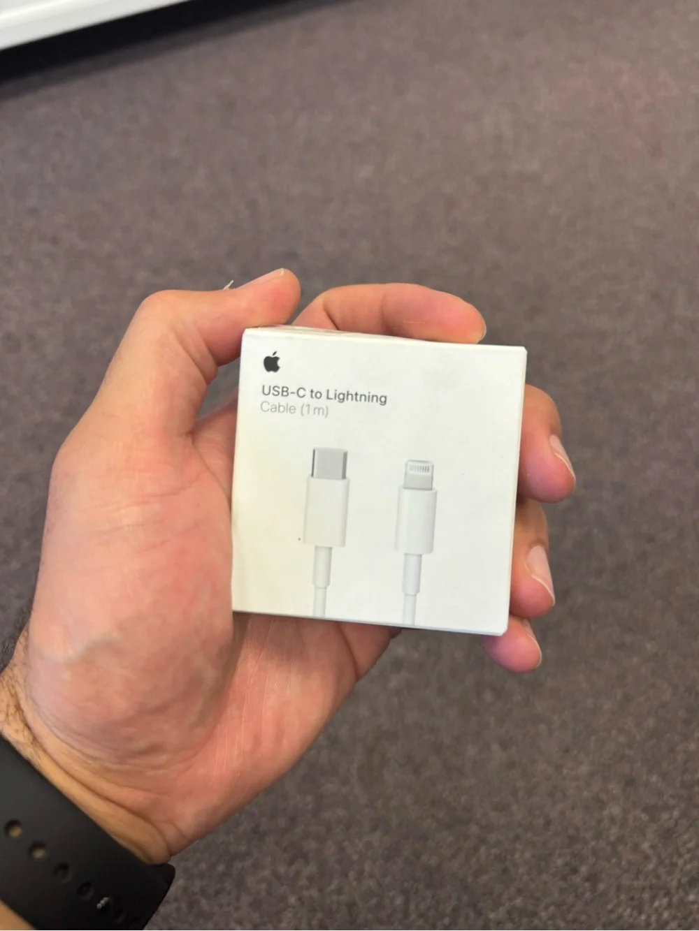 Apple USB-C to Lightning Cable – White